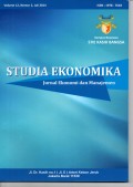 Studia Ekonomika Jurnal Ekonomi Dan Manajemen Volume 12 Nomer 2 Tahun 2014