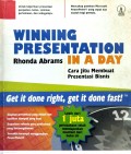 WINNING PRESENTATION IN A DAY