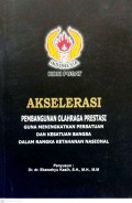 AKSELERASI PEMBANGUNAN OLAHRAGA PRESTASI