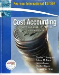 COST ACCOUNTING A MANAGERIAL EMPHASIS